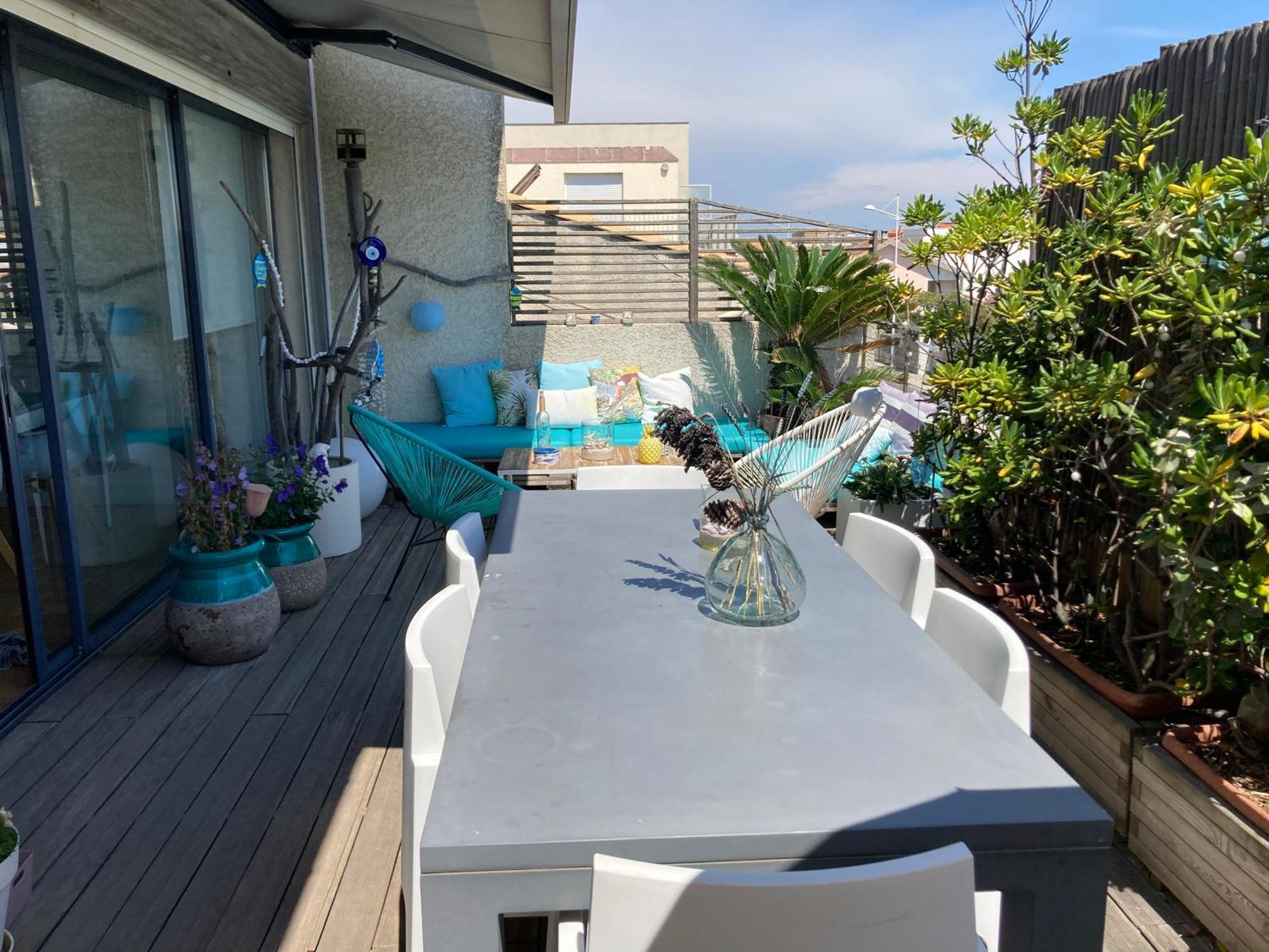 Duplex 105 M2 Vue Mer, Terrasse 30M2 Mauguio Ngoại thất bức ảnh